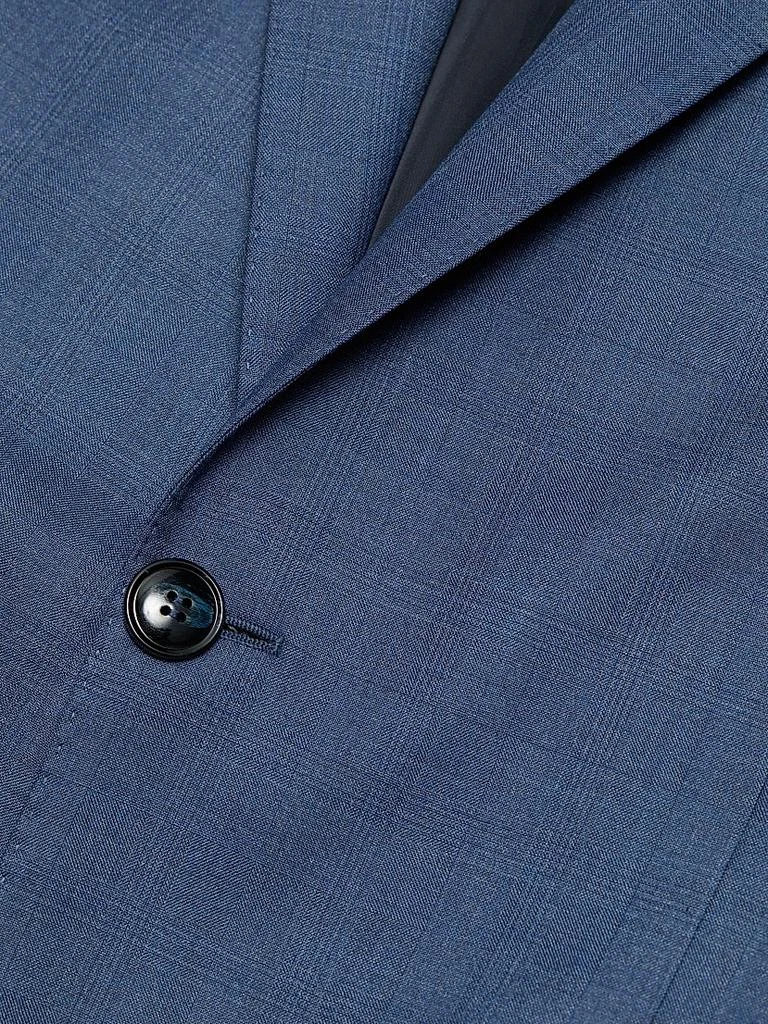 Giorgio Armani Plaid Wool-Silk Single-Breasted Suit 7