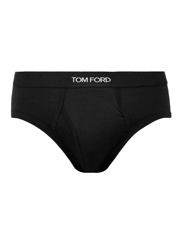 Tom Ford Underwear logo waistband briefs 1