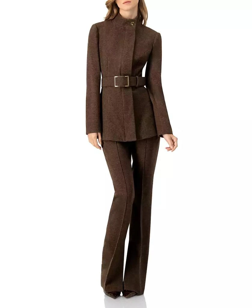 Ivonne Women
s Straight-Leg Trousers with Side Slits 4