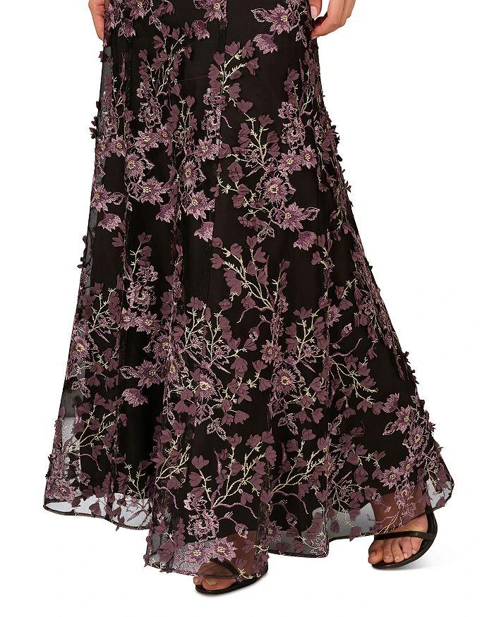 Aidan Mattox Embroidered Gown 5
