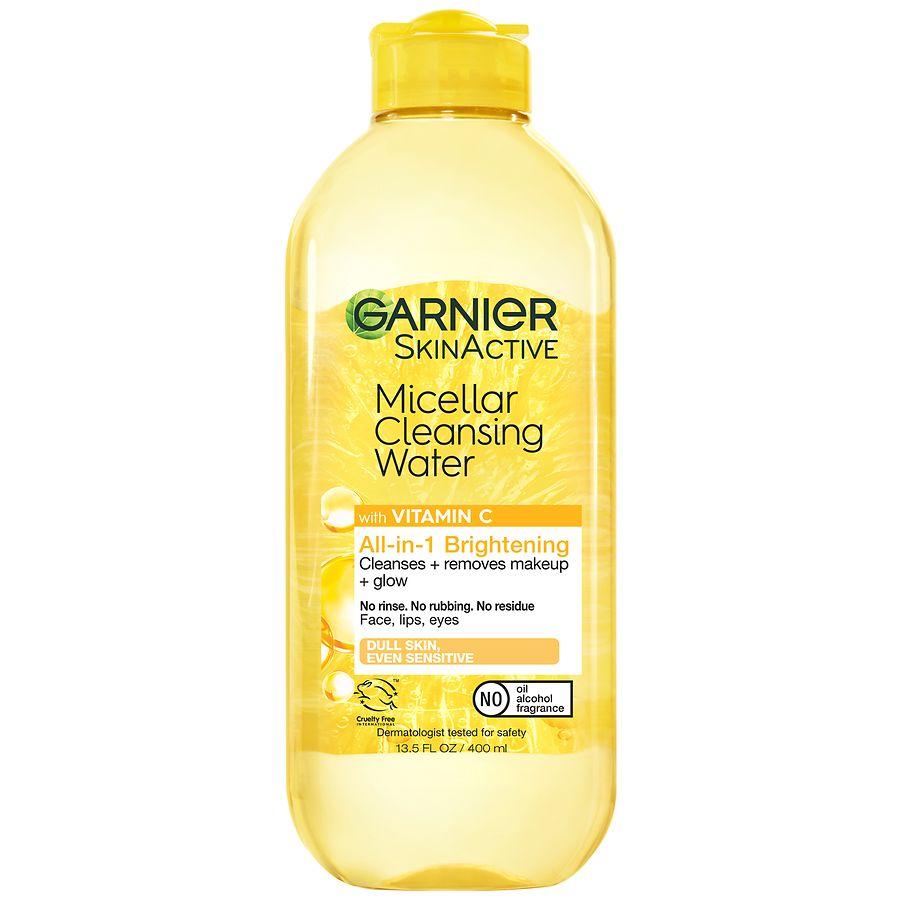 SkinActive Micellar Cleansing Water With Vitamin C