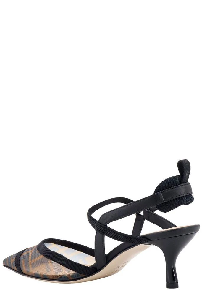 Fendi Fendi Colibrì Lite Pointed-Toe Slingback Pumps 3