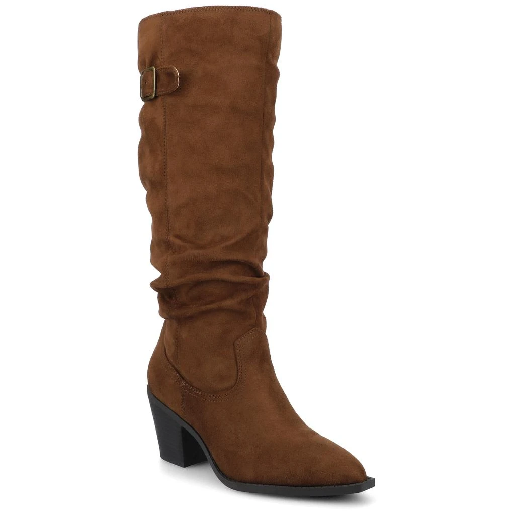 Shop Journee Womens Kaleah Knee High Wide-Calf Slouchy Boots on