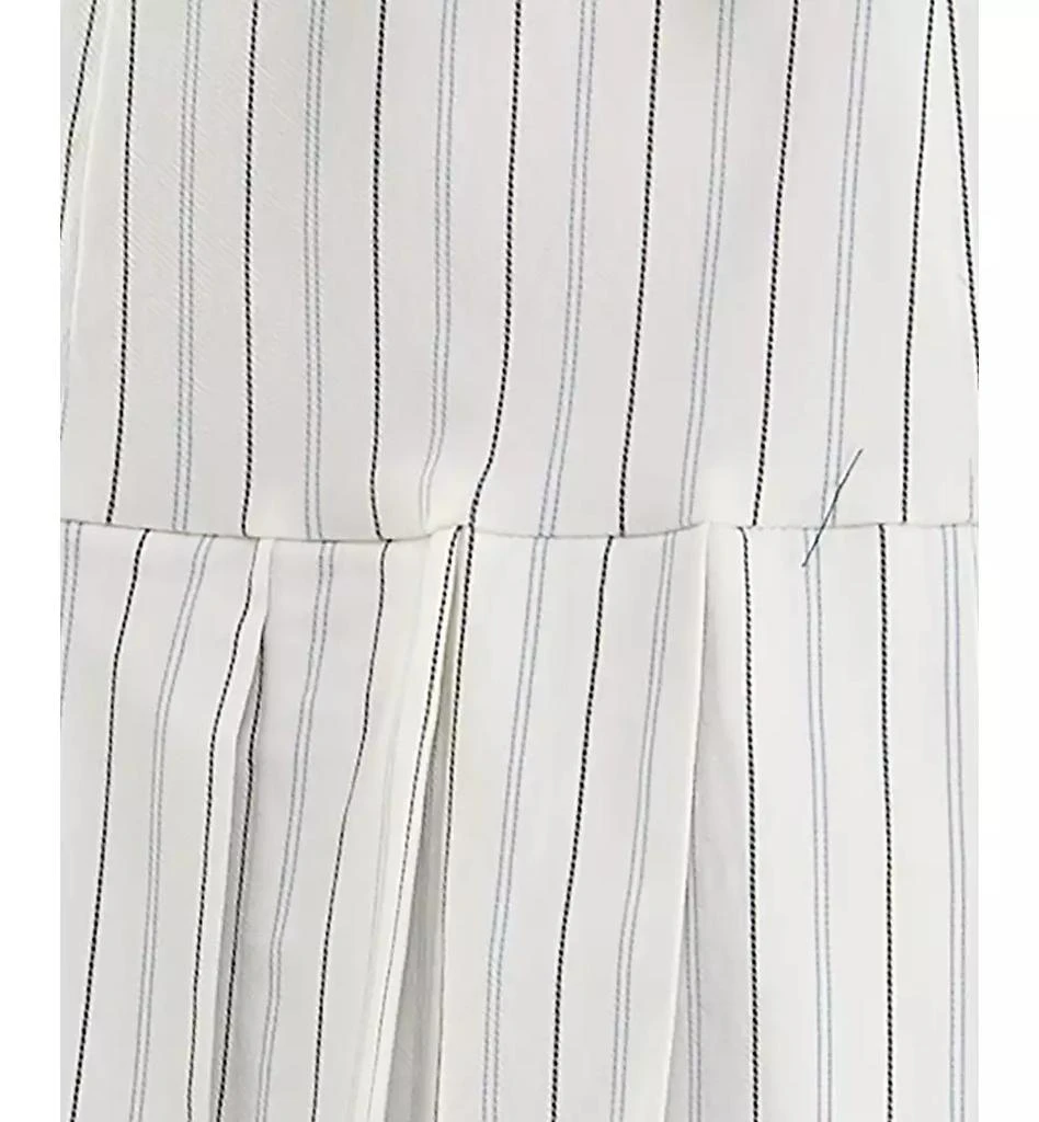 B Darlin Juniors' Striped Pleated Mini Dress 4