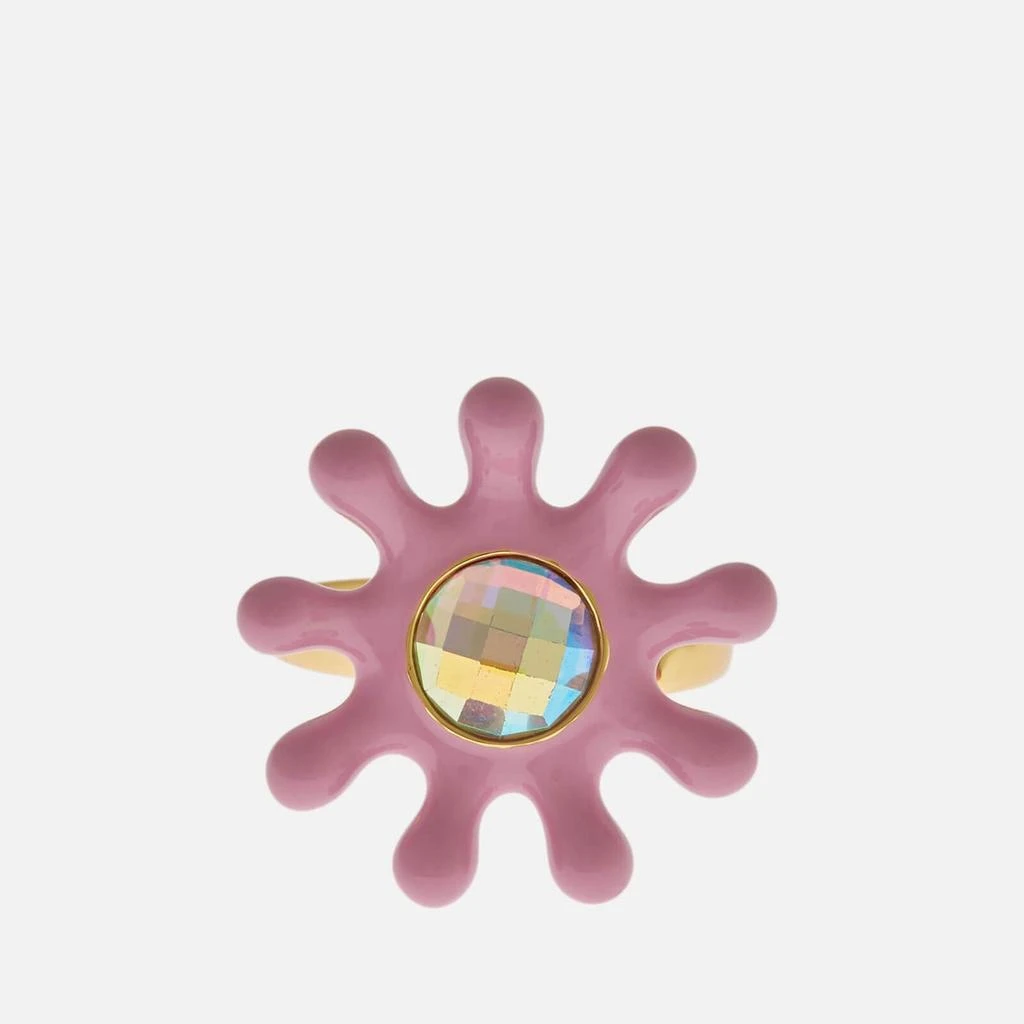 July Child July Child Splat Lavender Gold and Crystal Ring 1