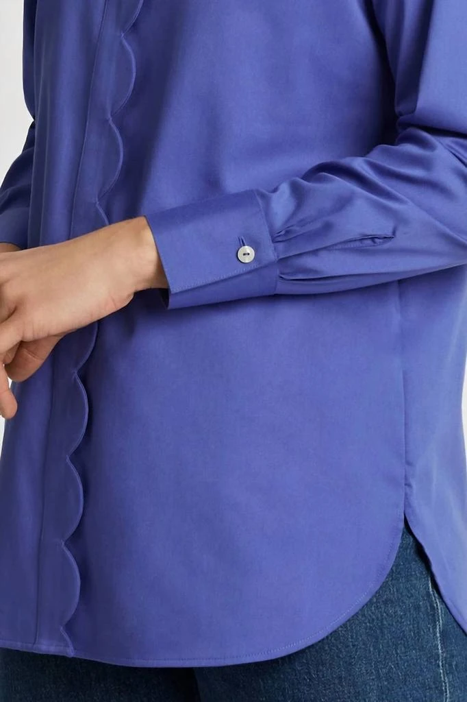 FOXCROFT Foxcroft - Layla Matte Satin No Iron Tunic 5