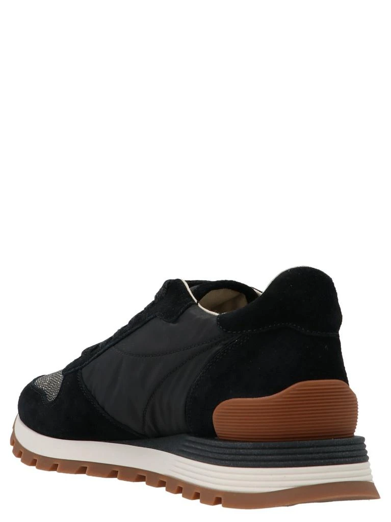 Brunello Cucinelli Brunello Cucinelli Panelled Lace-Up Sneakers 2