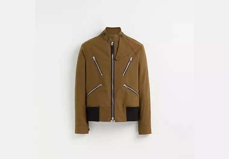 Coach Restored Zip Barracuda Mac Coat