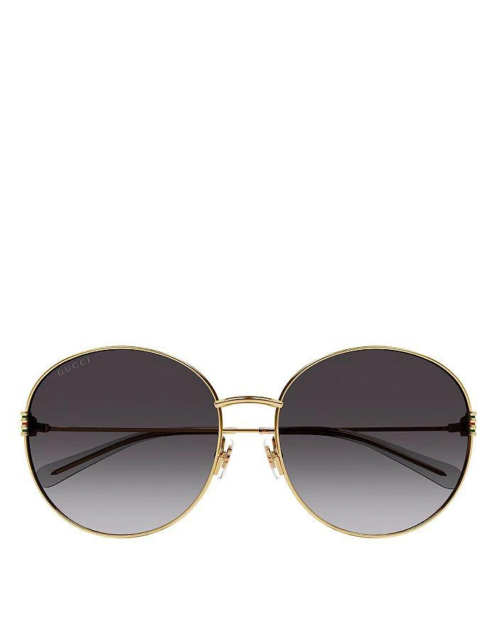Gucci Not A Fork Round Sunglasses, 60mm 2