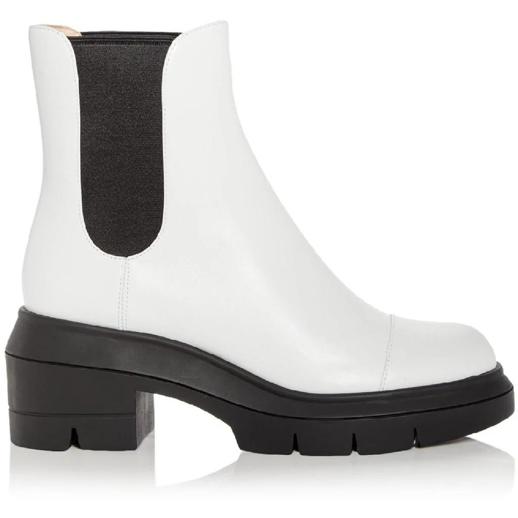 Stuart Weitzman Norah Womens Leather Slip On Chelsea Boots 2