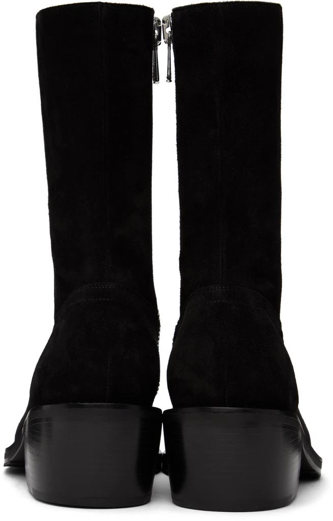 Dries Van Noten Black Zip Boots 2