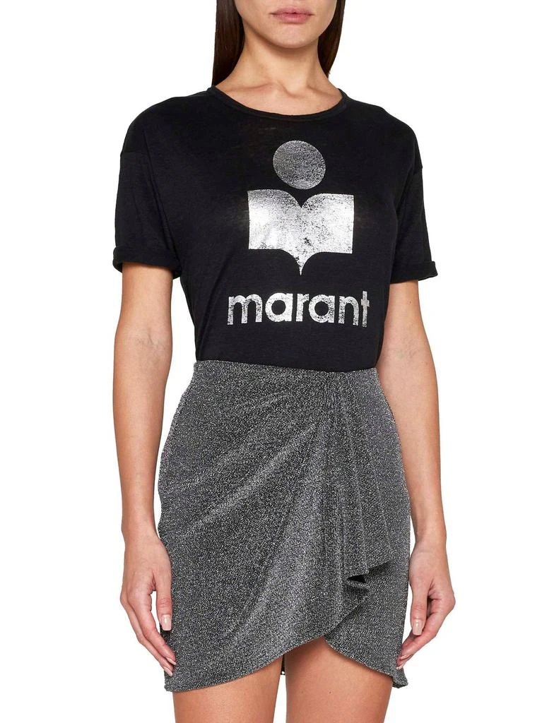 Isabel Marant Étoile Isabel Marant Étoile Koldi Logo Printed Crewneck T-Shirt 2