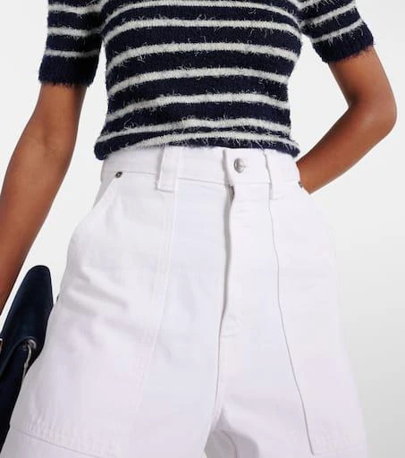 Khaite Hewitt high-rise barrel-leg jeans 4