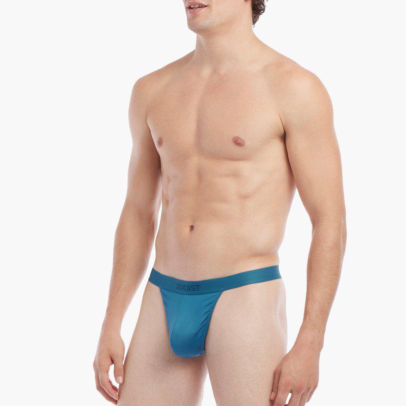 2(X)IST Sliq Classic Thong Bluesteel