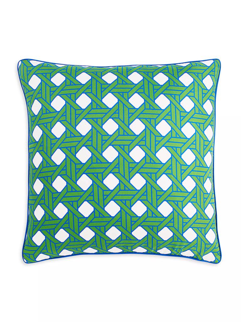 Jonathan Adler Medium Silk Basketweave Pillow