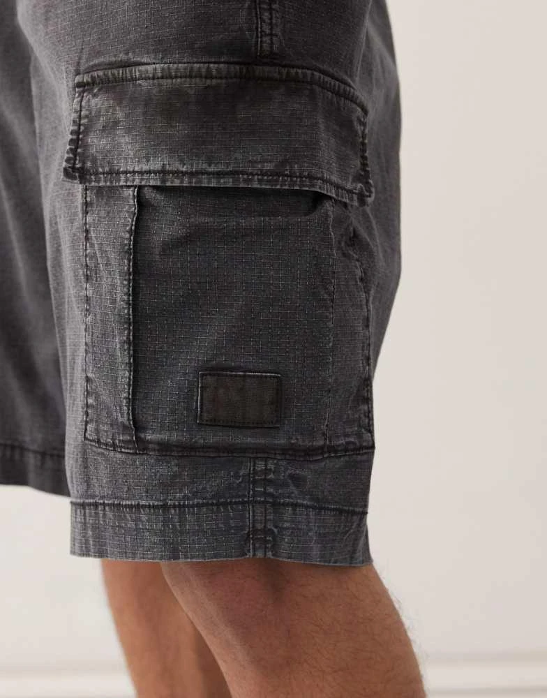 CHAMPION Champion woven cargo shorts in black 4