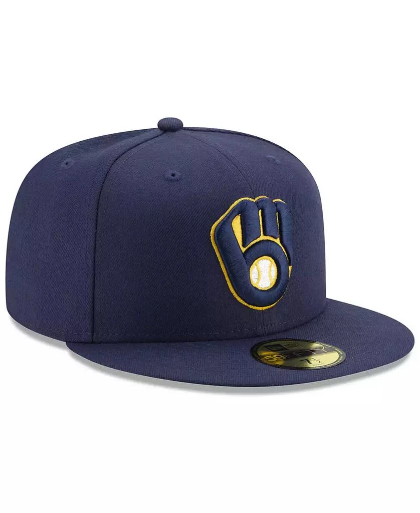 New Era Milwaukee Brewers Authentic Collection 59FIFTY Fitted Cap 3