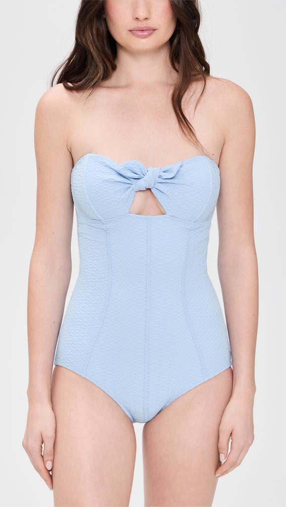 LISA MARIE FERNANDEZ Poppy Bandeau Maillot One Piece