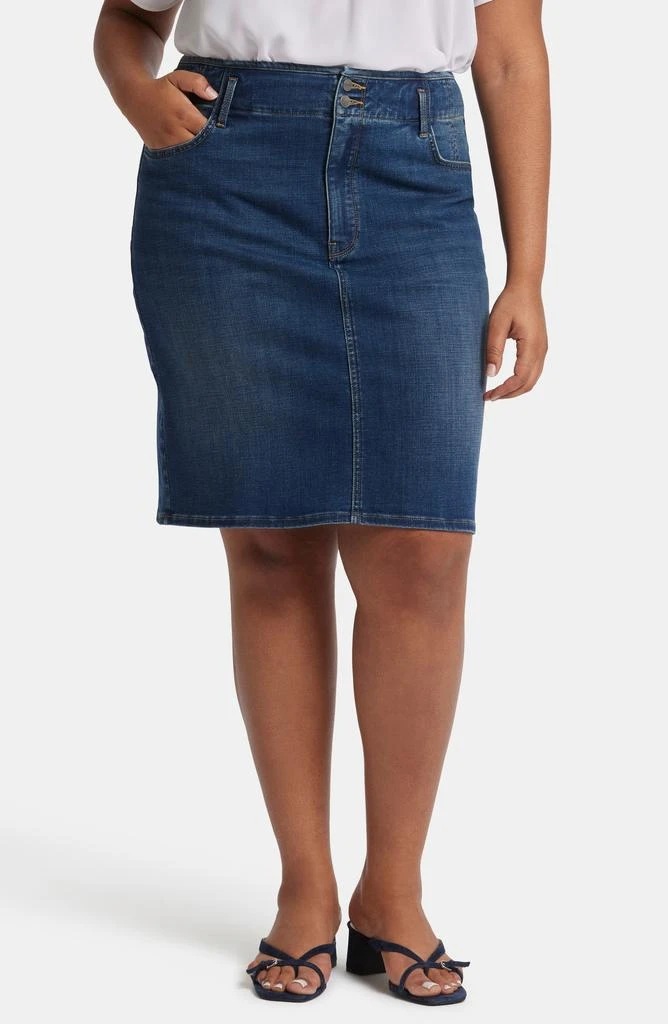 NYDJ Hollywood Pencil Denim Skirt 1