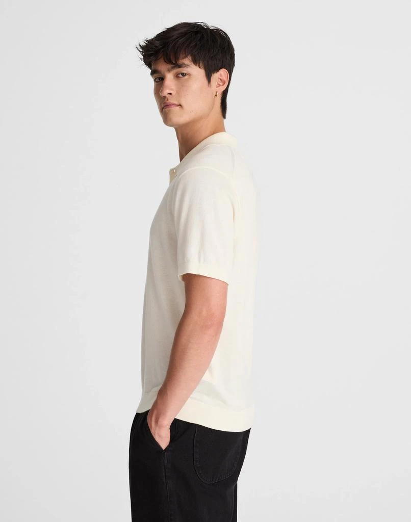 Madewell Three-Button Sweater Polo Shirt 3