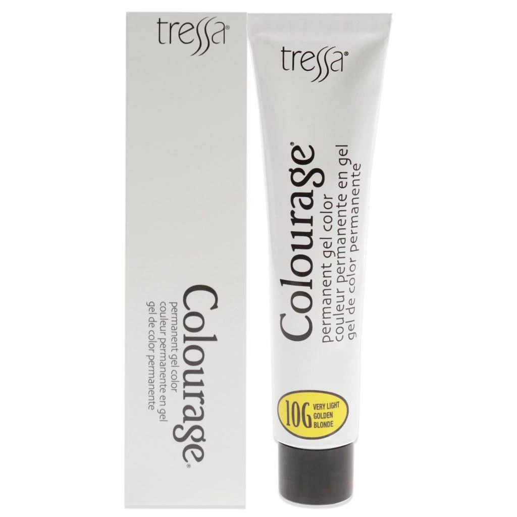 Tressa Colourage Permanent Gel Color - 10G Very Light Golden Blonde by for Unisex - 2 oz Hair Color