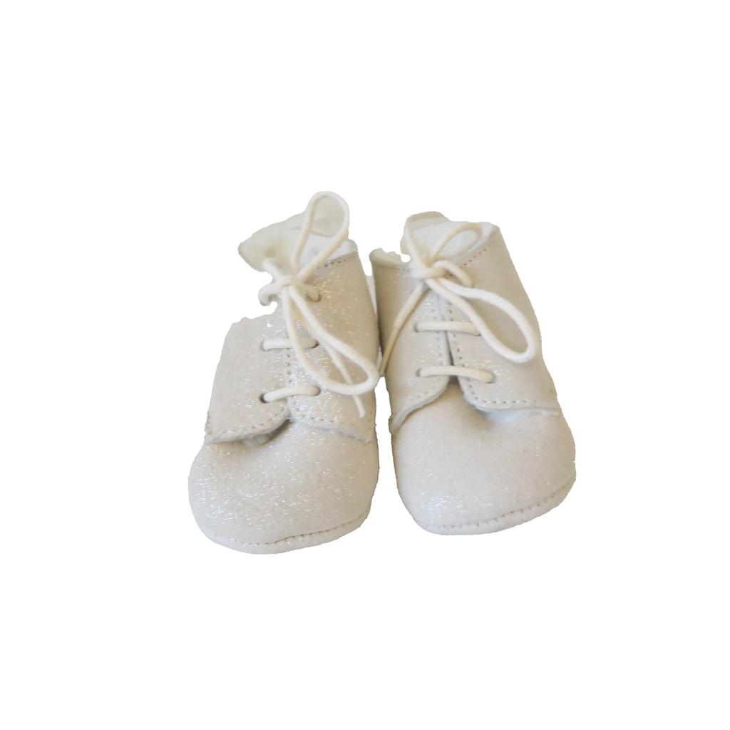 Jacadi Girls Ivory Sparkle Shoes