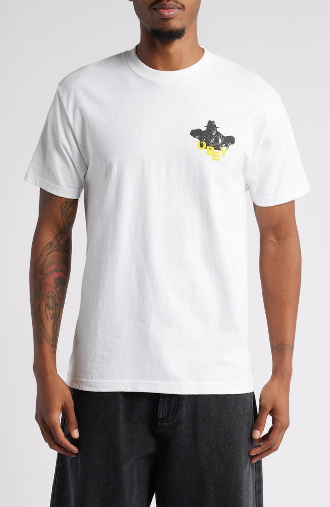 Obey Inner Power Cotton Graphic T-Shirt