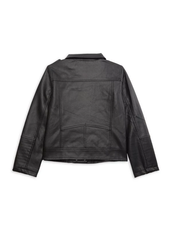 Urban Republic Little Girl's & Girl's Faux Leather Jacket 2