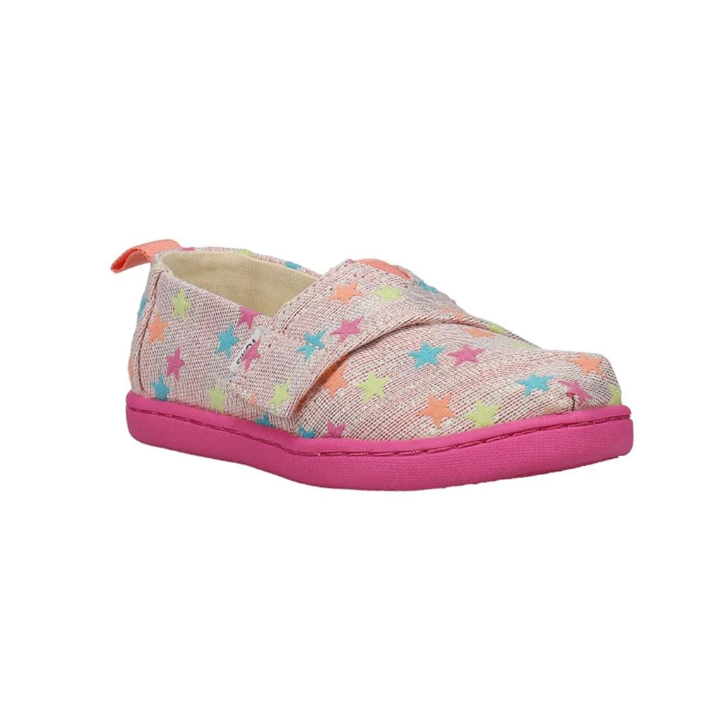TOMS Alpargata Multi Glimmer Slip On Flats (Little Kid) 2
