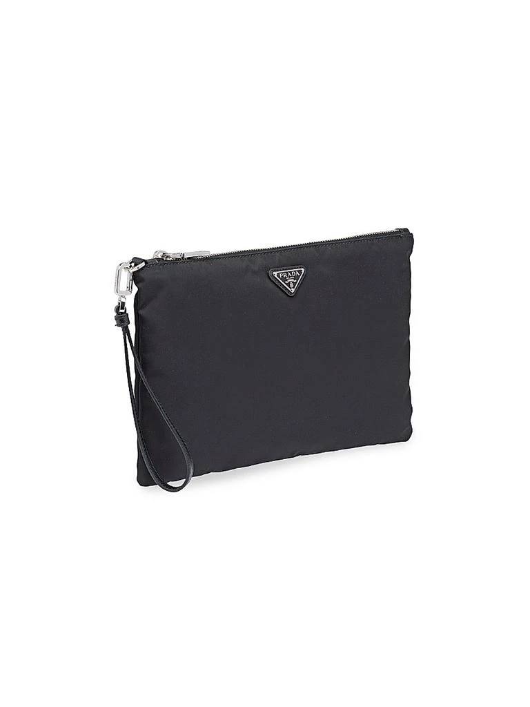 Prada Re-Nylon and Saffiano Leather Pouch 2