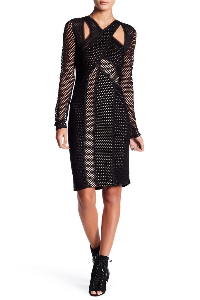 SALE!【BCBG MAXAZRIA】Accordion Pleat Midi Cocktail Dress BCBG Accordion Pleat Midi Cocktail Dress - Dresses & Skirts