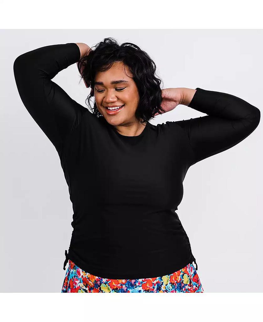 Calypsa Women's Plus Size Nora Swim Top