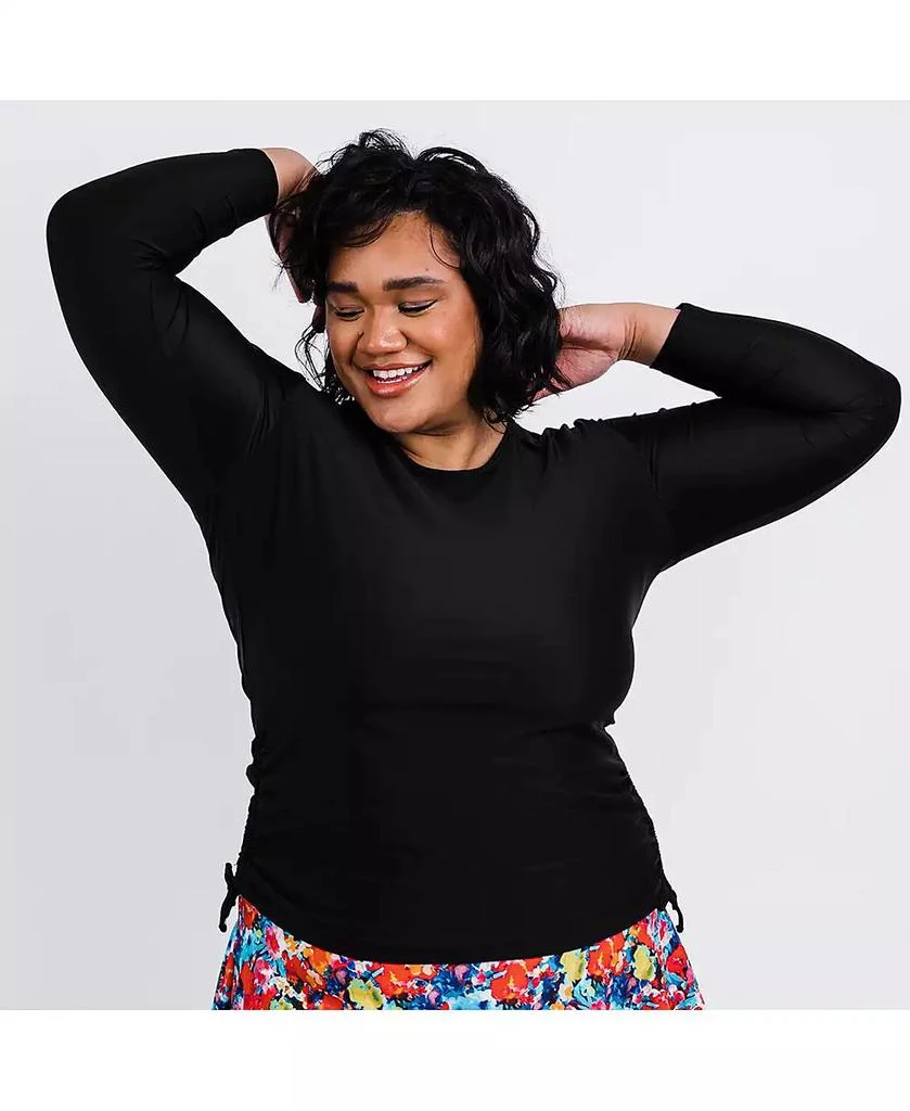 Calypsa Women's Plus Size Nora Swim Top 1