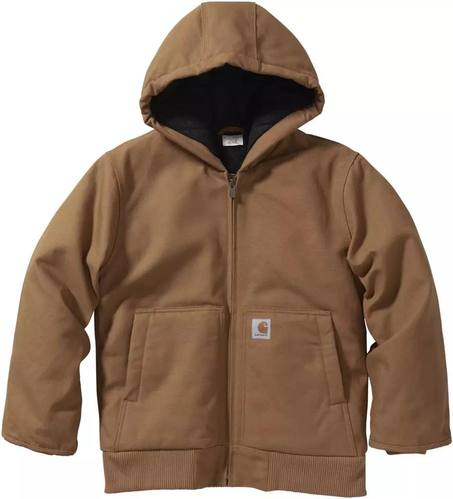 Carhartt Carhartt Boys' Canvas Insulated Hooded Active Jacket 1