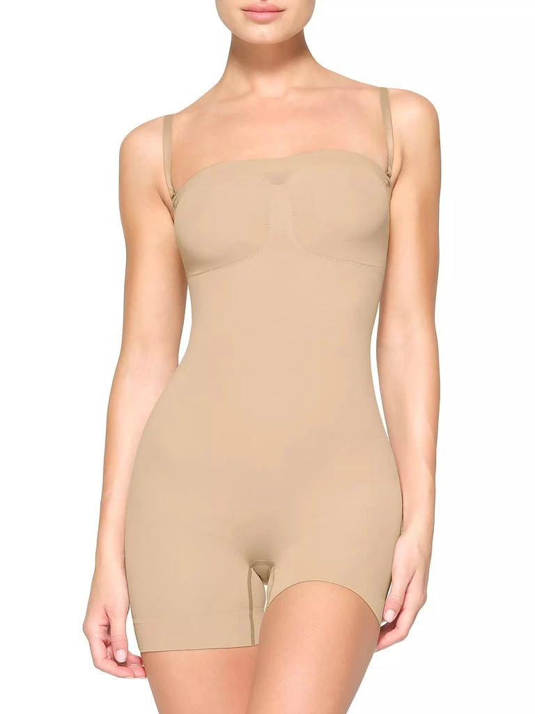 SKIMS Seamless Sculpt Strapless Shortie Bodysuit 2