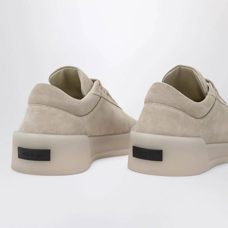 Fear of god Beige suede Aerobic Low sneakers 5