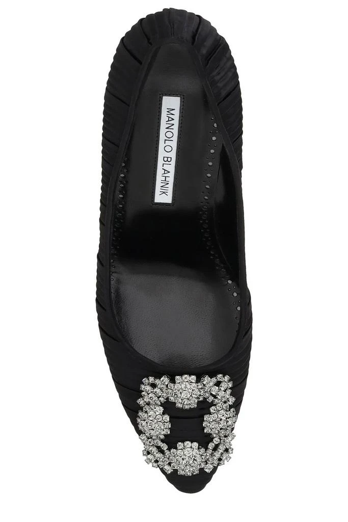 Manolo Blahnik Manolo Blahnik Embellished Hangisi Pumps 4