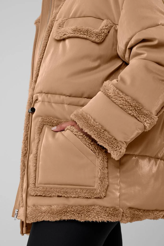 Alo Ice Breaker Puffer Jacket - Toasted Almond 9