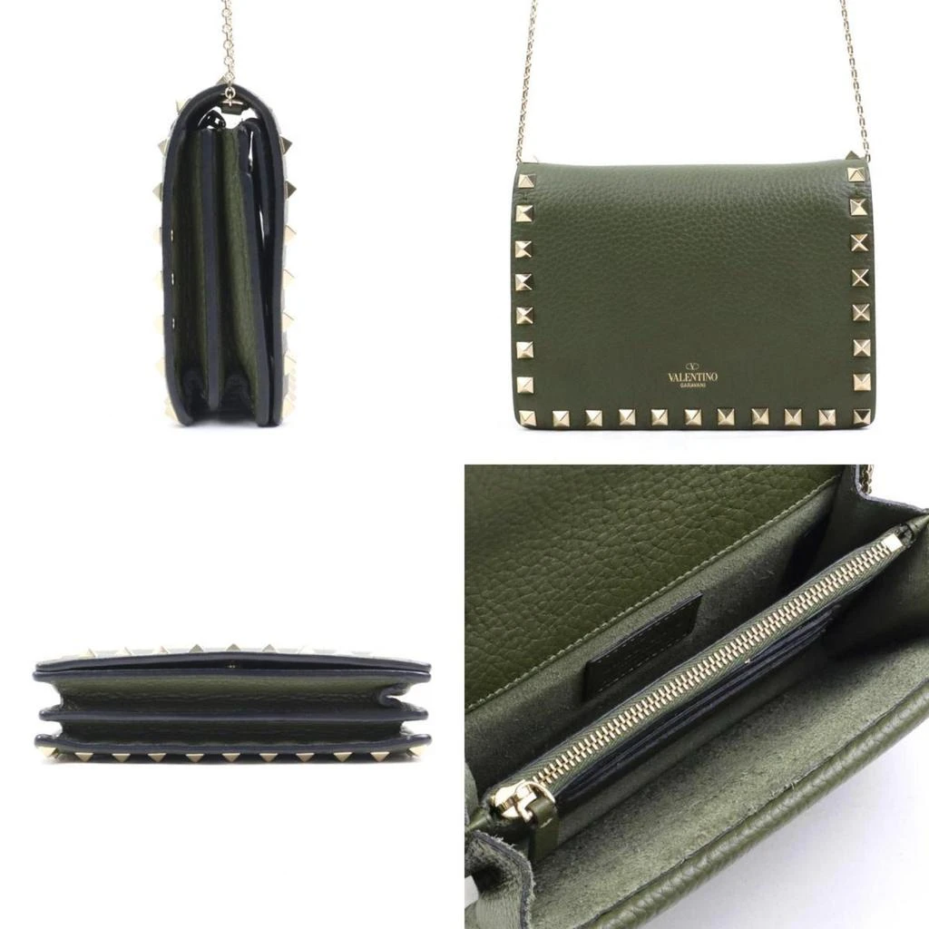 Valentino Leather Chain/Shoulder Wallet (Pre-Owned) 2