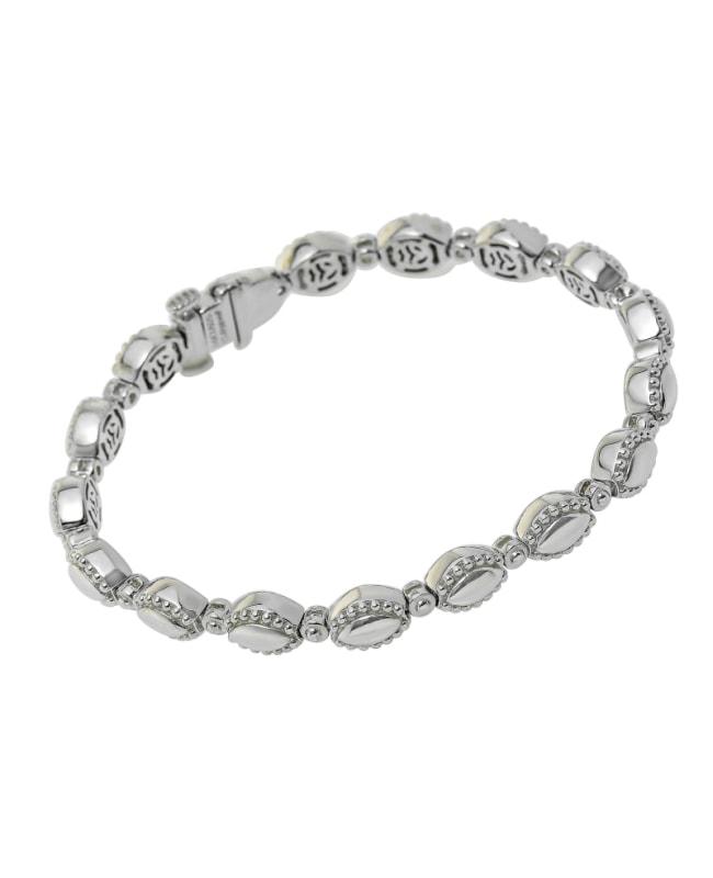 Charles Krypell Charles Krypell Firefly Sterling Silver and 14K White Gold Women's Bracelet 5-6963-FFS