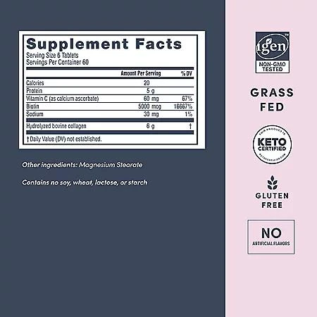 NeoCell NeoCell Super Collagen + Vitamin C & Biotin Tablets 360 ct. 4