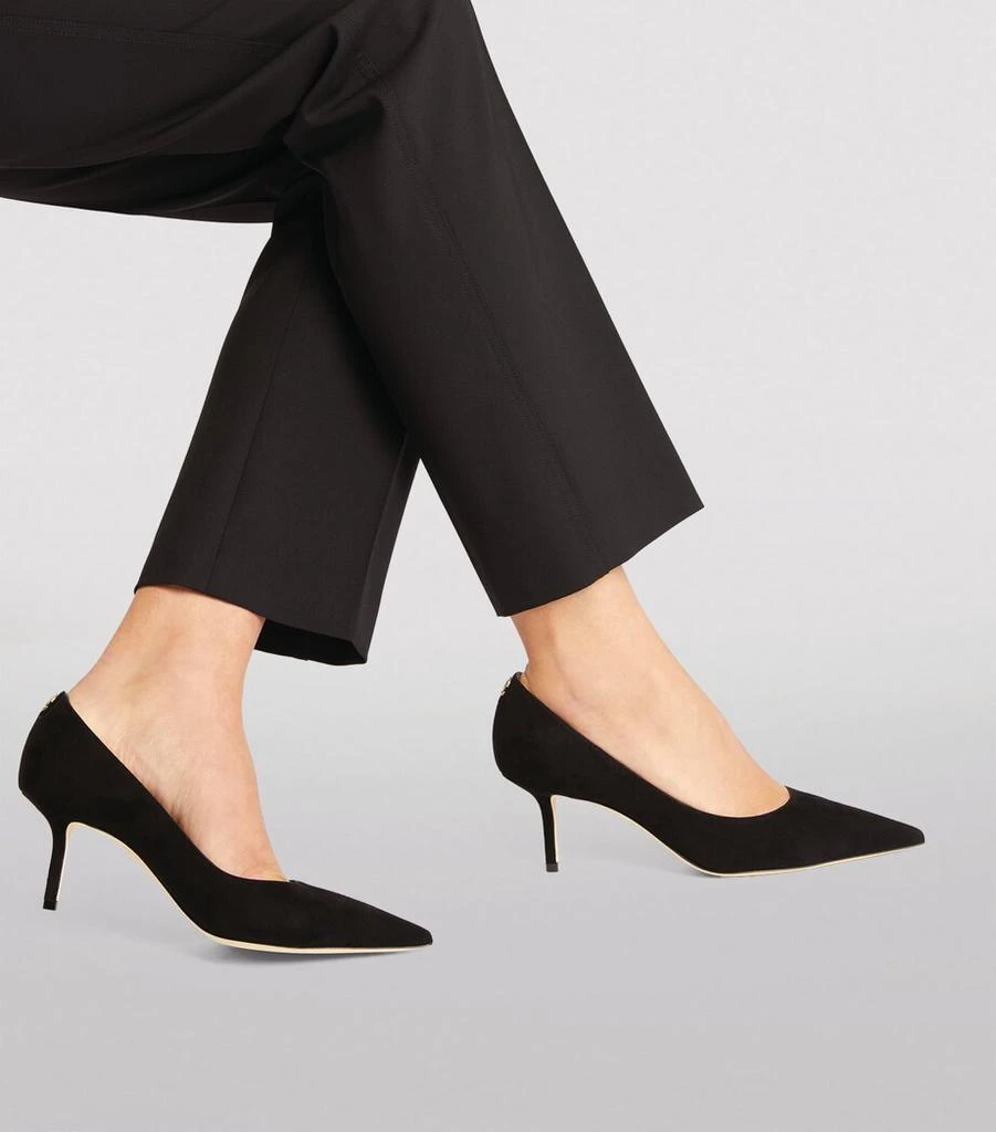 Jimmy Choo Love 65 Suede Pumps 2