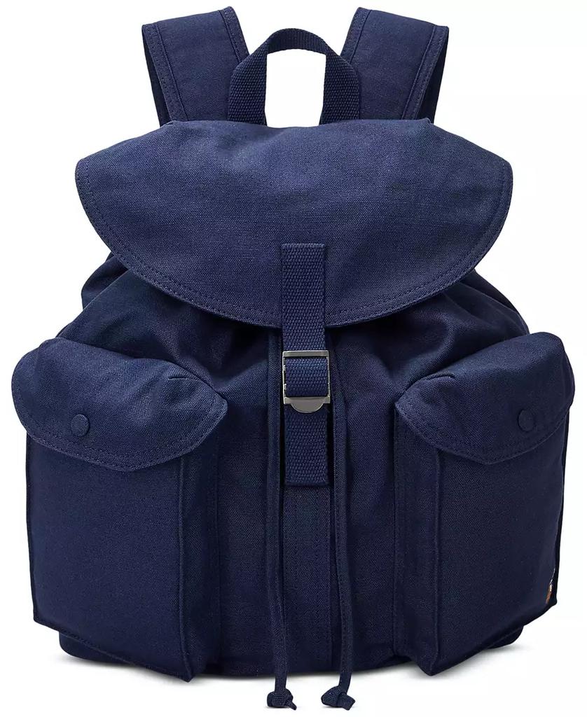 Ralph Lauren Men's Flap-Top Canvas Backpack