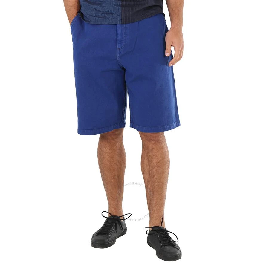 Kenzo Men's Electric Blue Bermuda Cotton Shorts 1