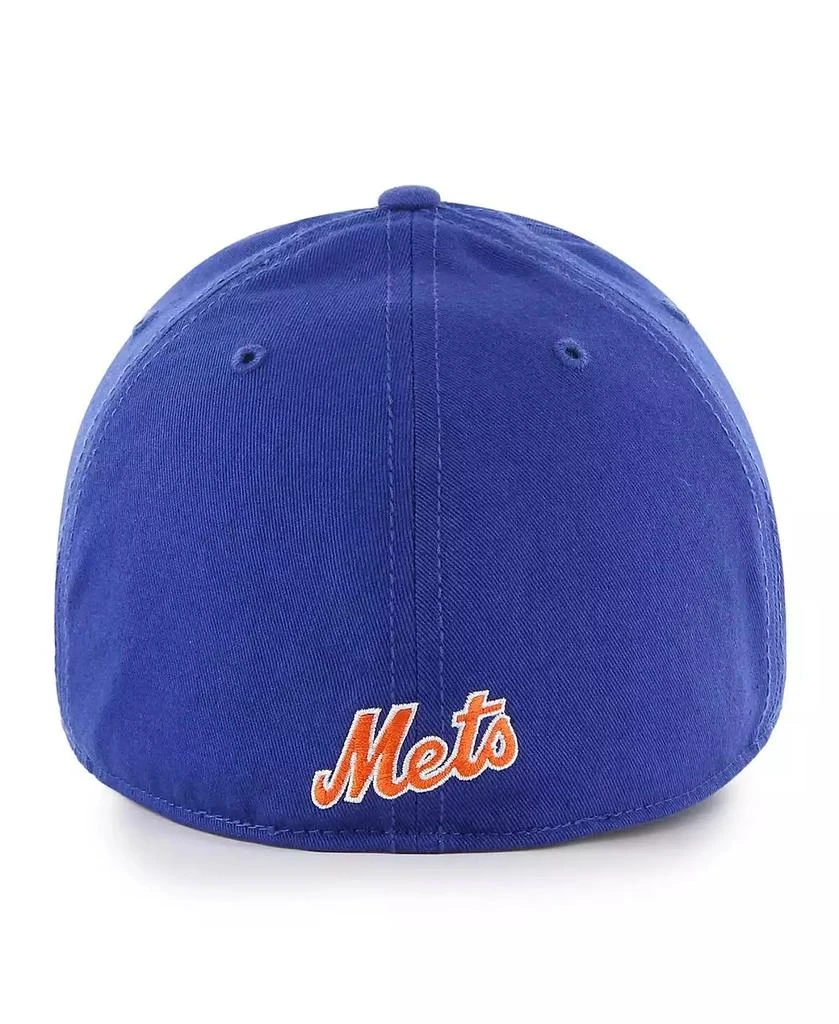 47 Brand Men's Royal New York Mets Cooperstown Collection Franchise Fitted Hat 2