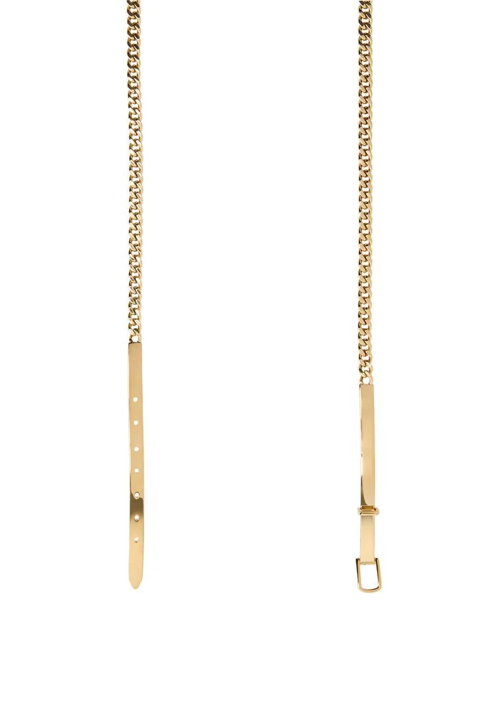 Totême Gold-plated chain belt 3