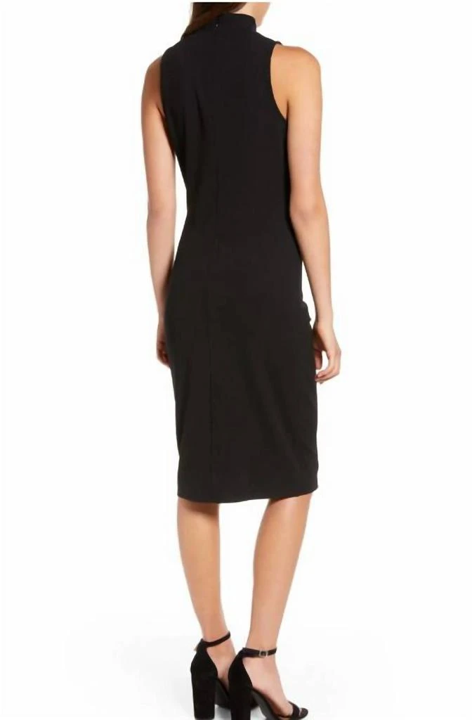 Chelsea28 Chelsea28 - Mock Neck Sleeveless Sheath Dress 3