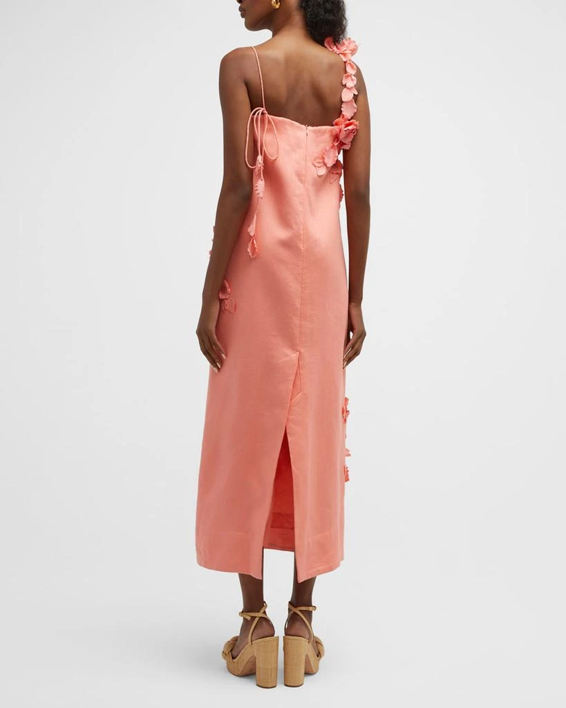 Zimmermann High Tide Lift Off Flower Midi Dress 4
