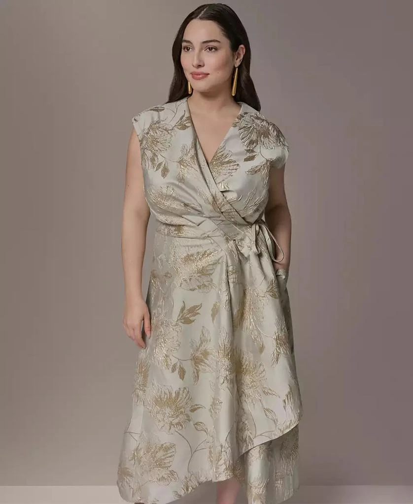 Donna Karan Plus Size Sleeveless Dress 2