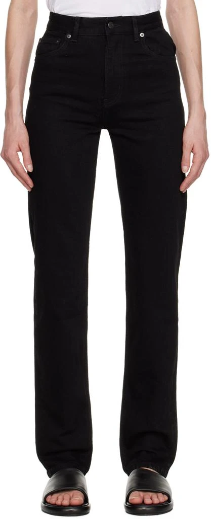FILIPPA K Black Tapered Jeans 1